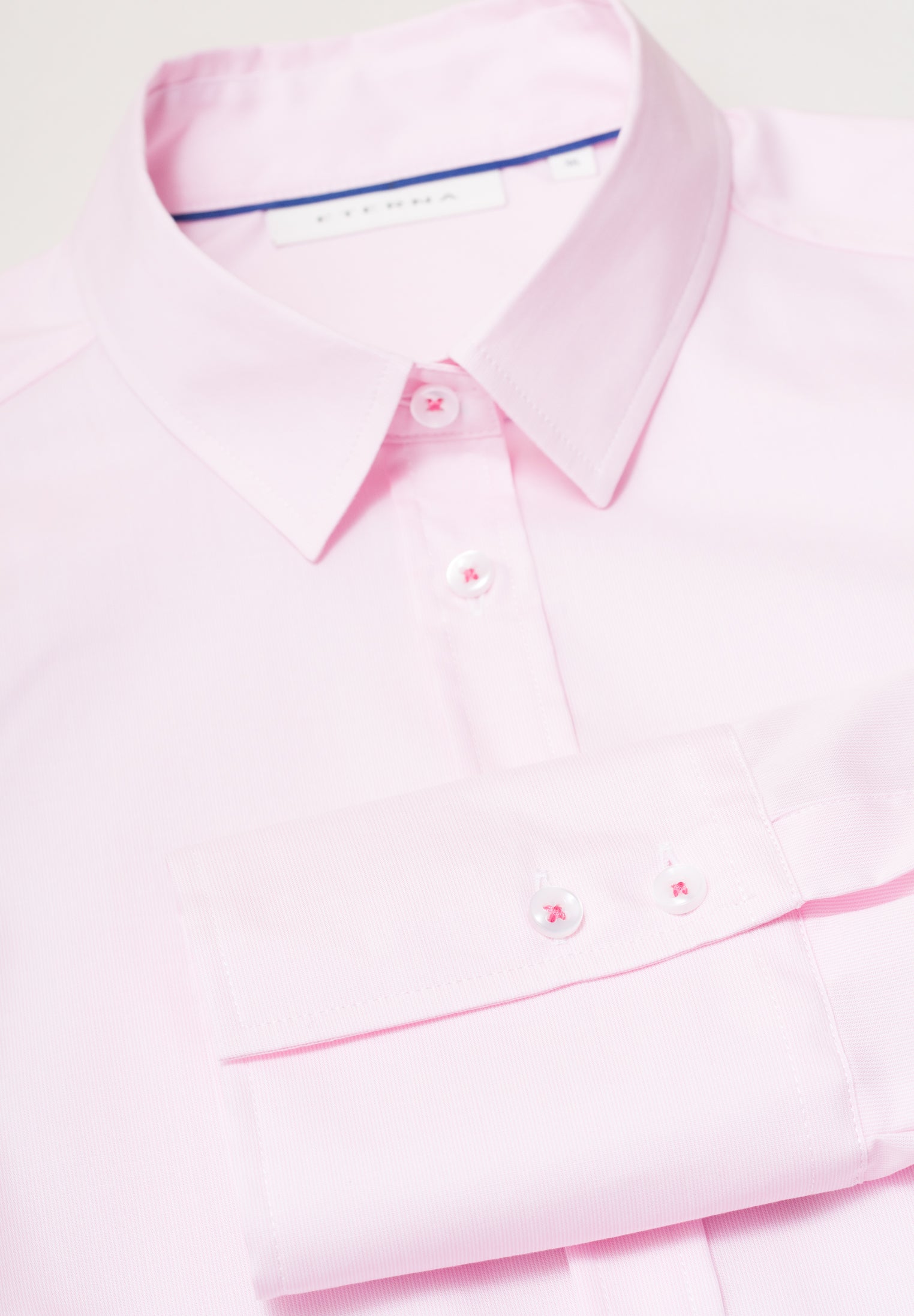 ETERNA MODERN CLASSIC Langarm Bluse - Blush Stripe Harmony - 6151 D624.51