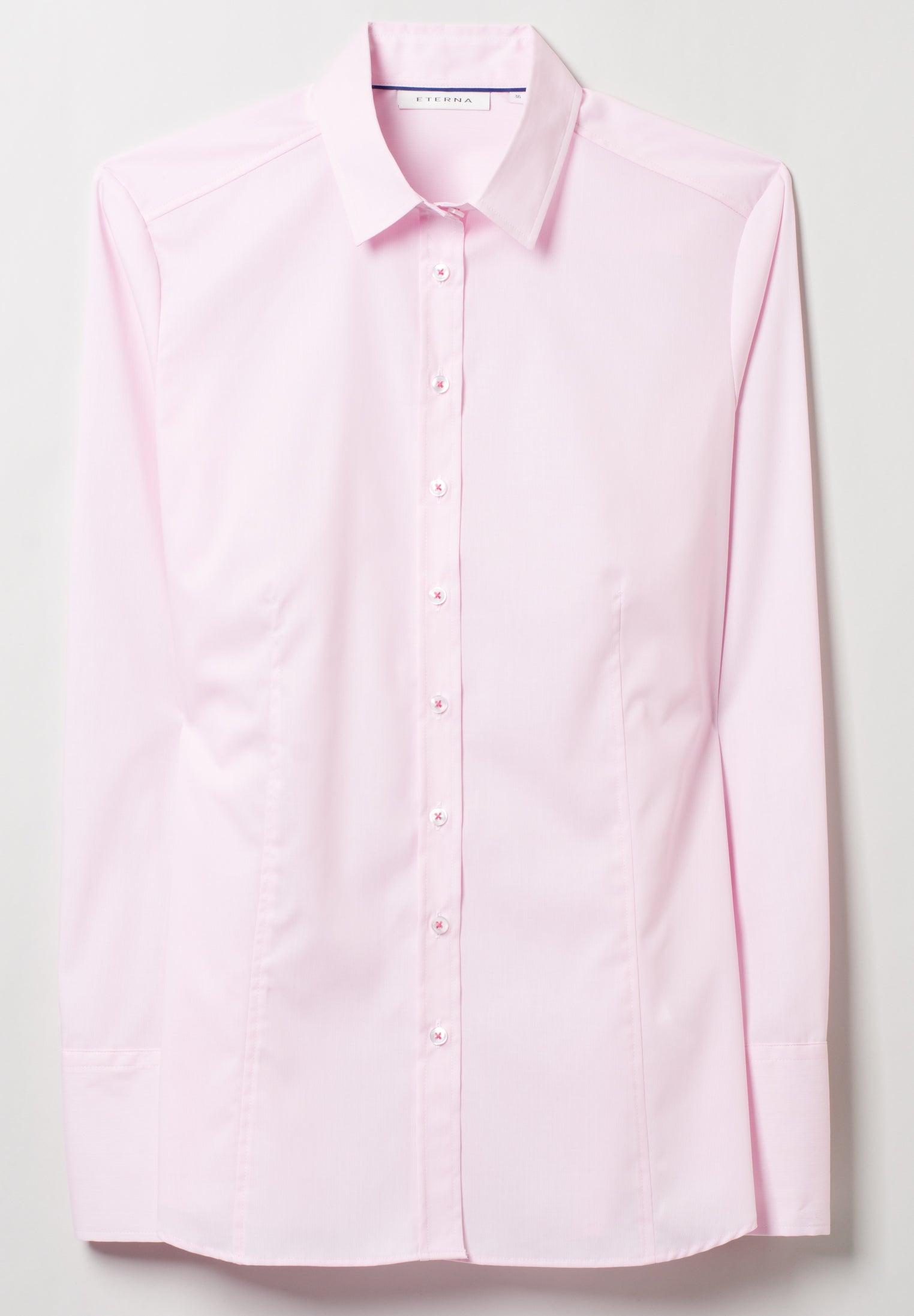 ETERNA MODERN CLASSIC Langarm Bluse - Blush Stripe Harmony - 6151 D624.51 von Eterna