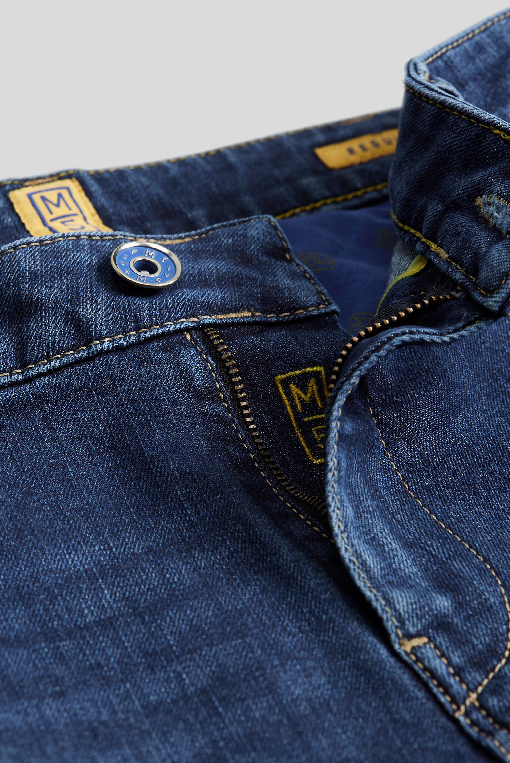 MEYER HOSEN M5 REGULAR Jeans - Deep Indigo Wash - 362-9-6209.18 von MEYER HOSEN