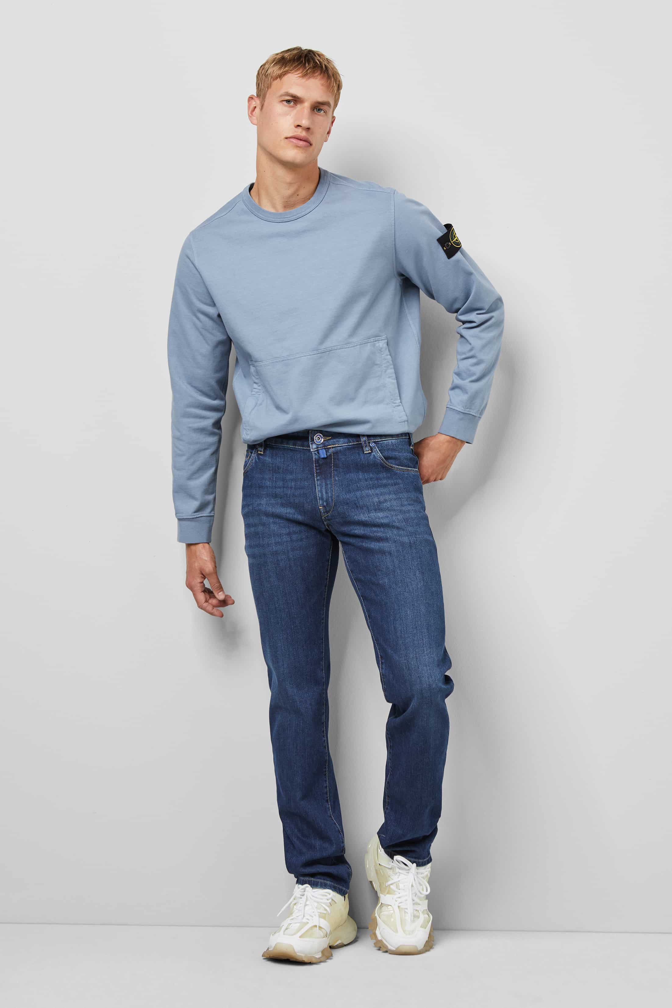 MEYER HOSEN M5 REGULAR Jeans - Deep Indigo Wash - 362-9-6209.18 von MEYER HOSEN