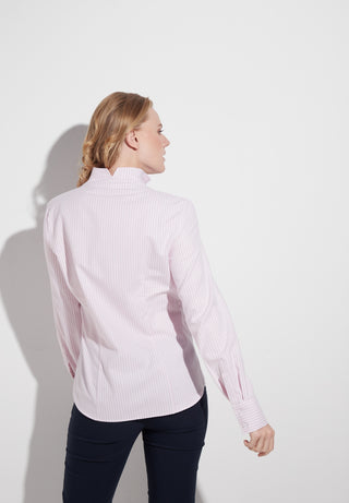 ETERNA MODERN CLASSIC Flanell Bluse - Blush Houndstooth Pink - 6267 D775.51