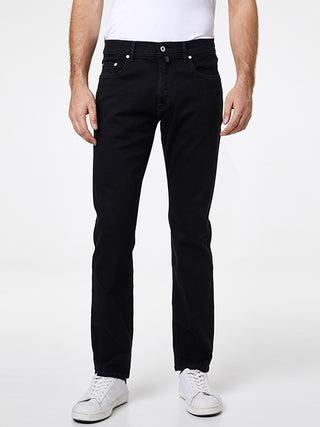 PIERRE CARDIN LYON Five Pocket - Midnight Jet Black - 30915 7702.88