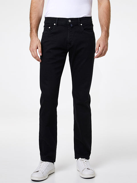 PIERRE CARDIN LYON Five Pocket - Midnight Jet Black - 30915 7702.88