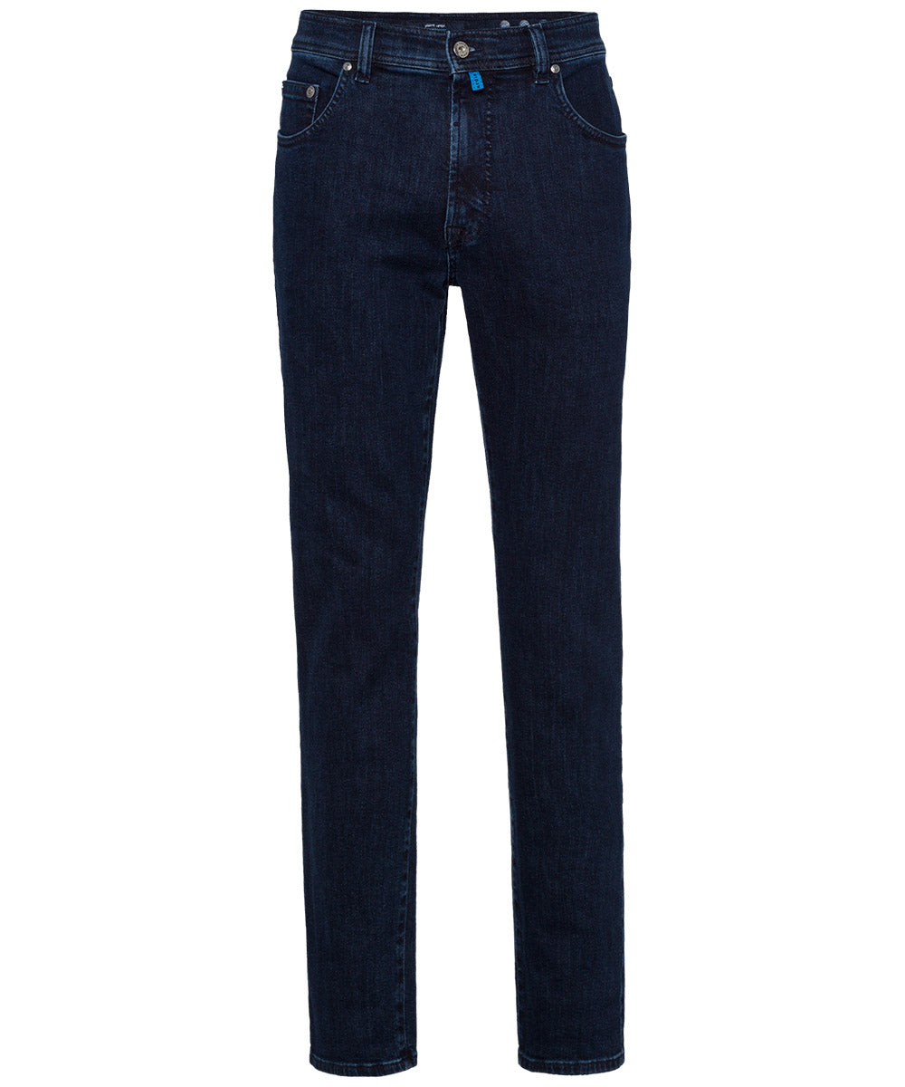 PIERRE CARDIN DIJON Five-Pocket Jeans - Midnight Stonewash Blue - 38800 7724.6811