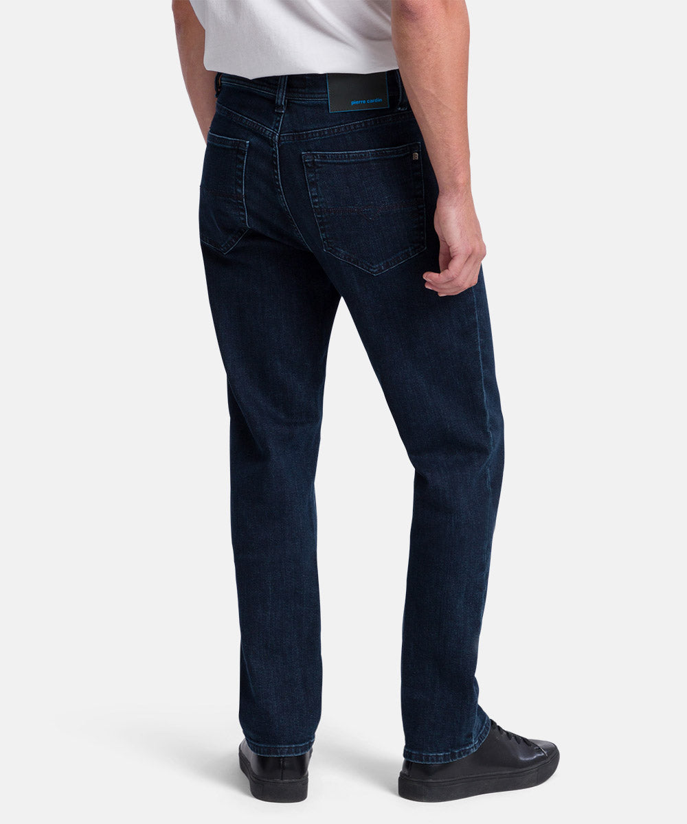 PIERRE CARDIN DIJON Five-Pocket Jeans - Midnight Stonewash Blue - 38800 7724.6811 von Pierre Cardin