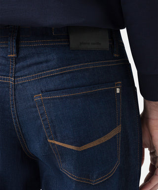 PIERRE CARDIN Lyon Tapered Jeans - Midnight Indigo Wash - 34510 8083.6814