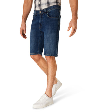 PIONEER Finn Shorts - Indigo Texture Blue - 13031 6617.6818