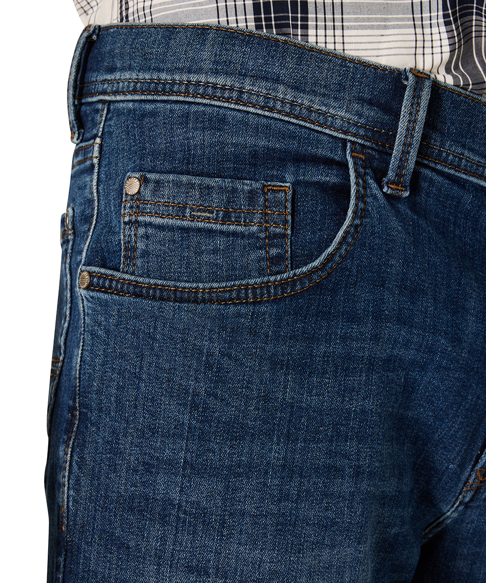 PIONEER Finn Shorts - Indigo Texture Blue - 13031 6617.6818 von Pioneer