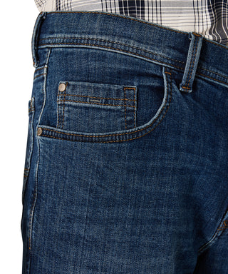 PIONEER Finn Shorts - Indigo Texture Blue - 13031 6617.6818