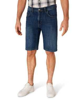 PIONEER Finn Shorts - Indigo Texture Blue - 13031 6617.6818