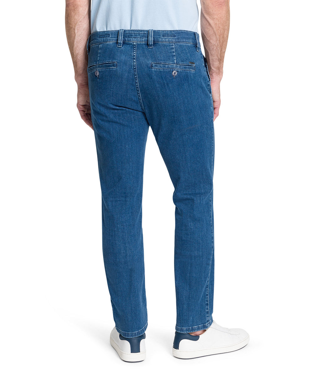 PIONEER ROBERT - Stretch Chino Washed Blue Stone - 14990 6710.6821 von Pioneer