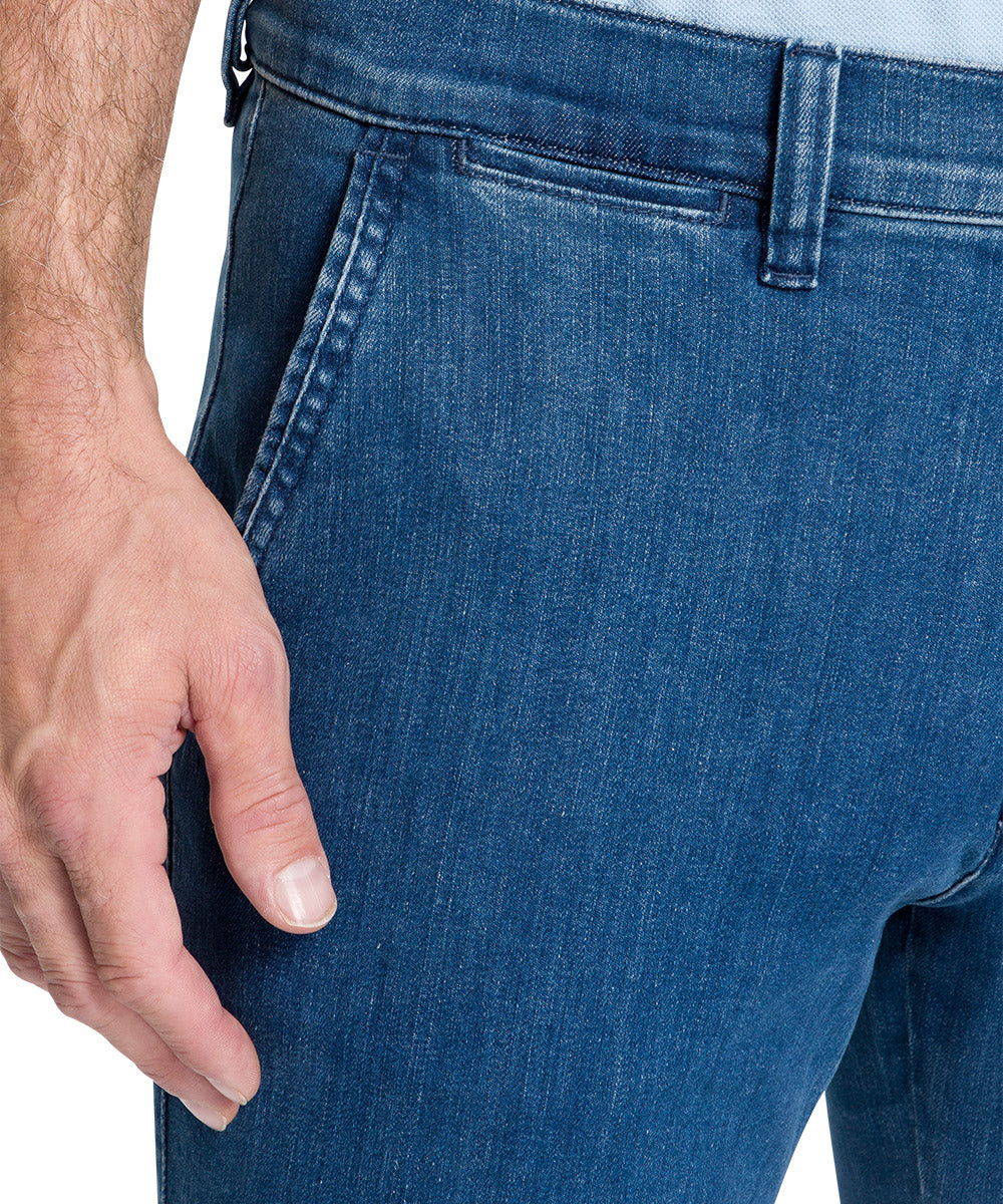 PIONEER ROBERT - Stretch Chino Washed Blue Stone - 14990 6710.6821 von Pioneer