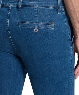 PIONEER ROBERT - Stretch Chino Washed Blue Stone - 14990 6710.6821