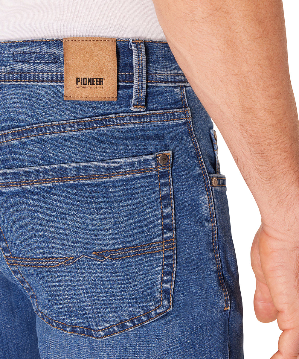 PIONEER Rando Five-Pocket Jeans - Azure Vintage Indigo - 16801 6380.6824 von Pioneer