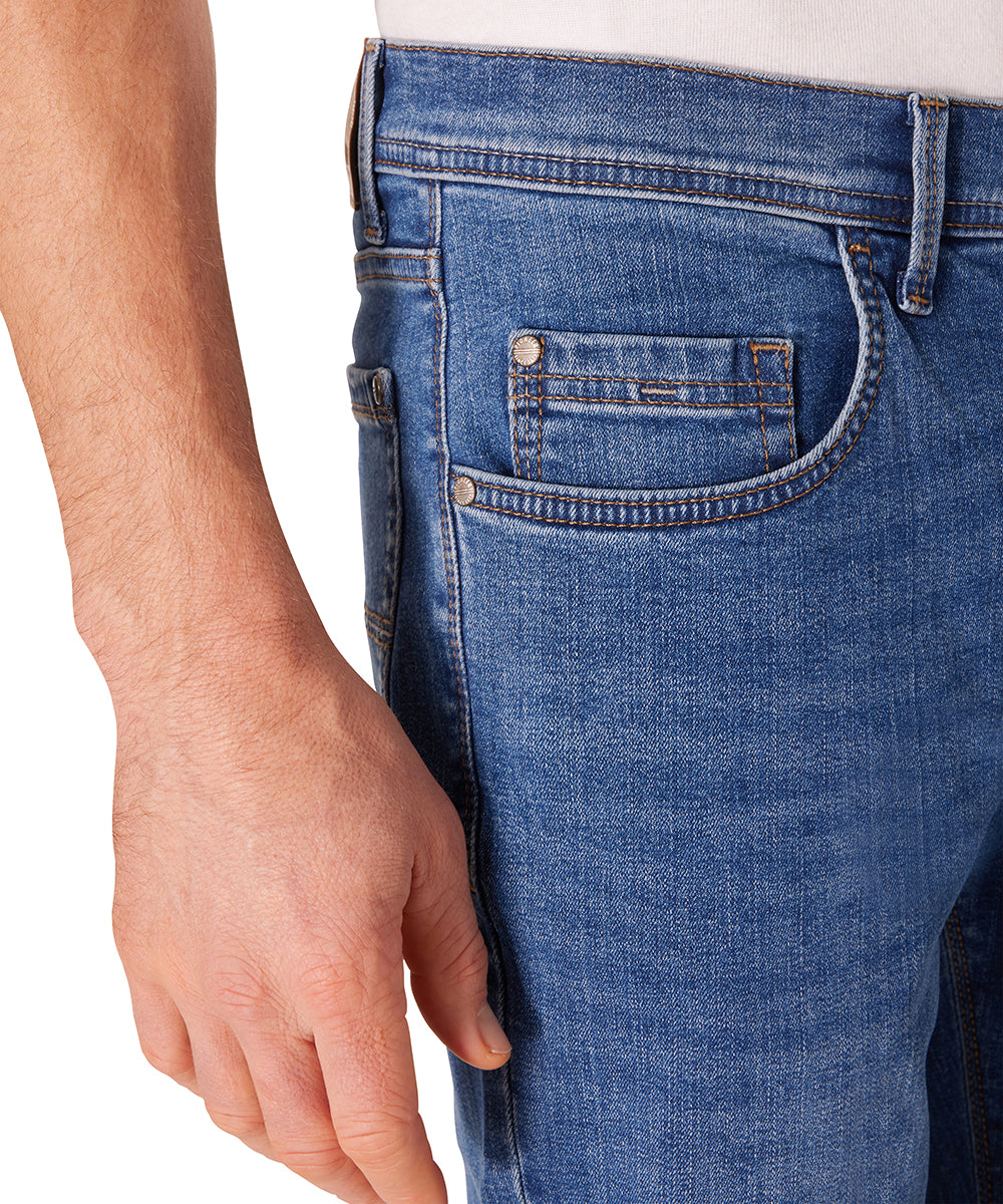 PIONEER Rando Five-Pocket Jeans - Azure Vintage Indigo - 16801 6380.6824 von Pioneer