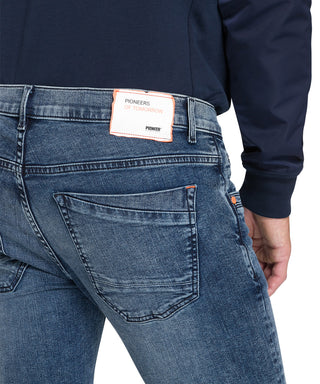 PIONEER Elon Five Pocket - Denim Sky Wash - 18001 6250.6827