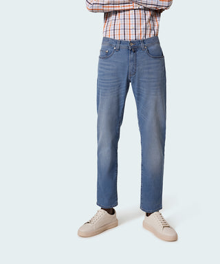 PIERRE CARDIN LYON TAPERED - Harbor Mist Blue - 34510 8139.6833