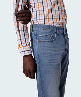 PIERRE CARDIN LYON TAPERED - Harbor Mist Blue - 34510 8139.6833