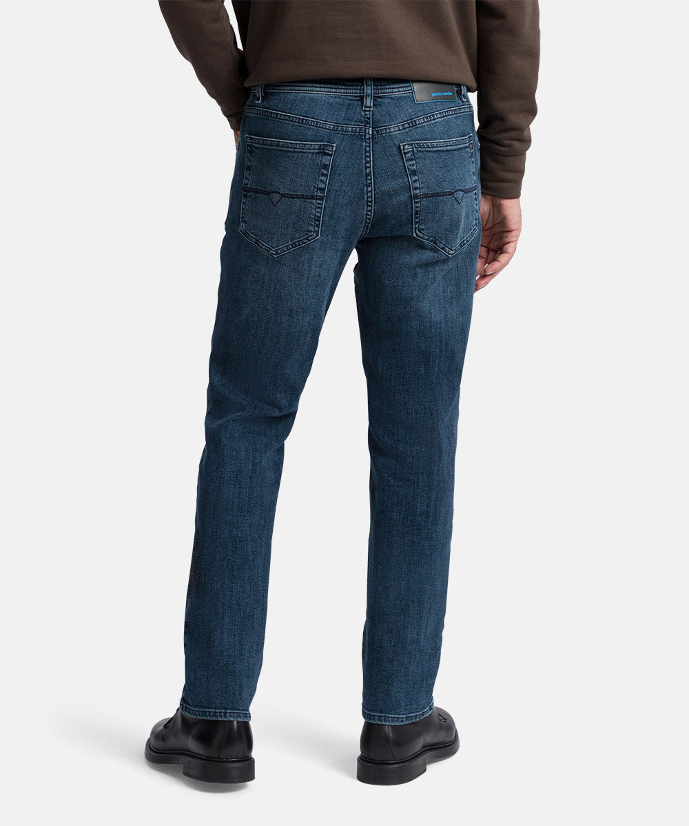 PIERRE CARDIN Dijon Five Pocket - Ocean Drift Blue - 38800 7724.6834 von Pierre Cardin