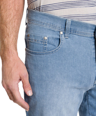 PIONEER FINN Denim-Shorts - Ice Harbor Blue - 13031 7500.6842
