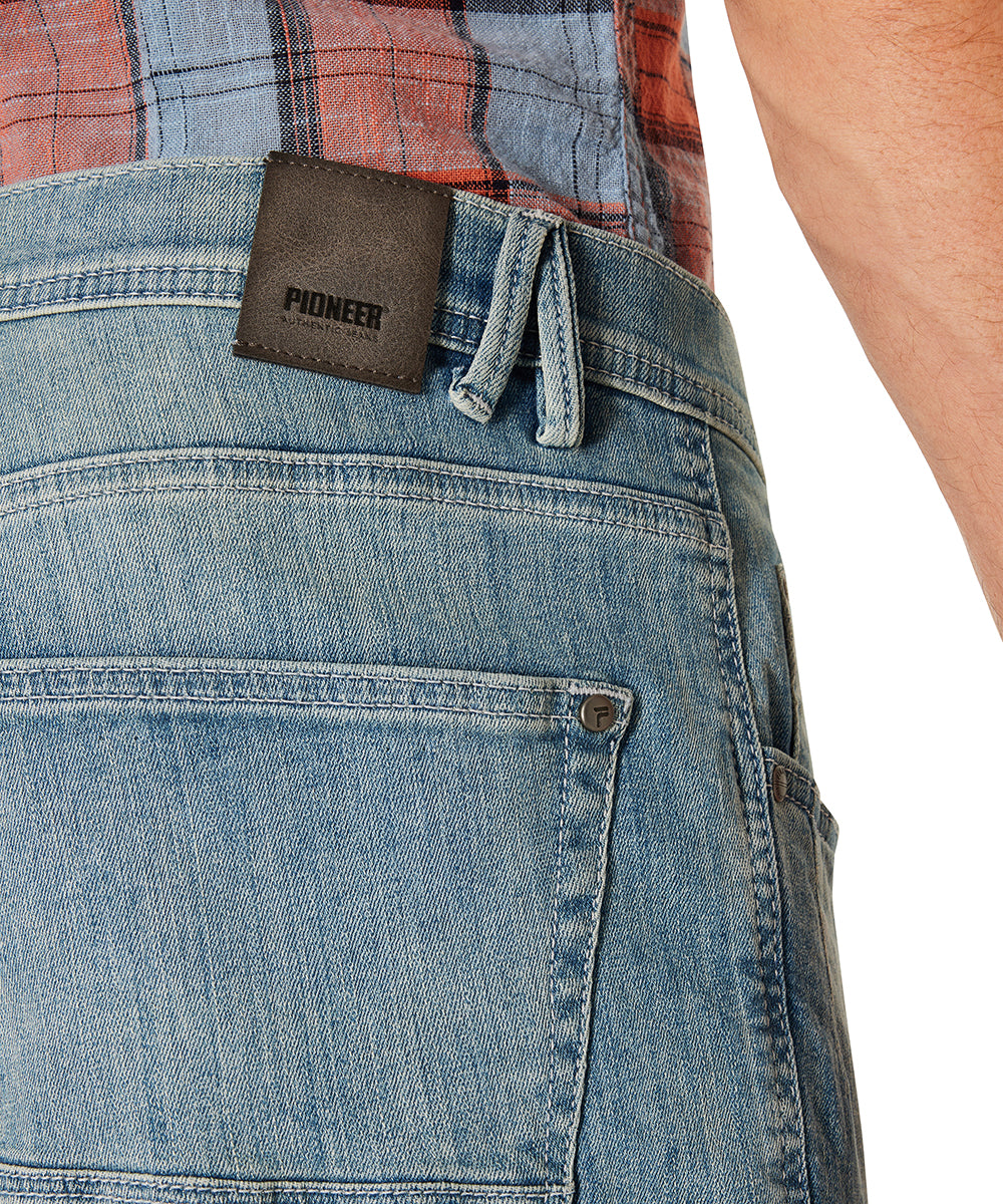 PIONEER Bill 3/4-Jeans - Powder Denim Blue - 13601 6617.6842 von Pioneer