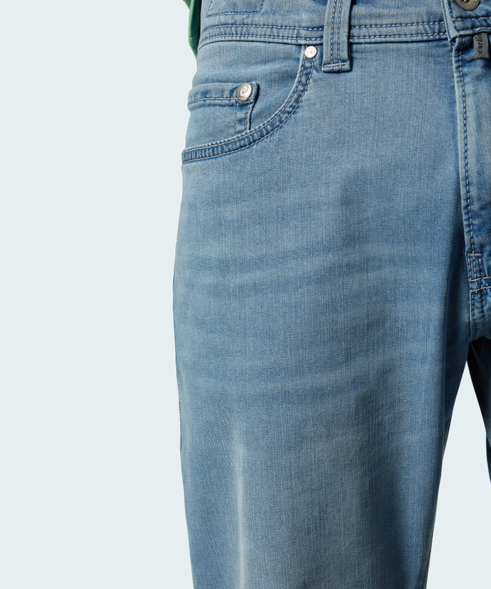 PIERRE CARDIN LYON TAPERED Jeans - Shore Mist Blue - 34510 8139.6853 von Pierre Cardin