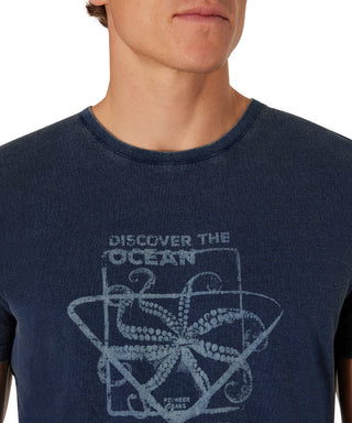 PIONEER Ocean Dive T-Shirt - Deep Indigo Blue - 67006 2000.6864