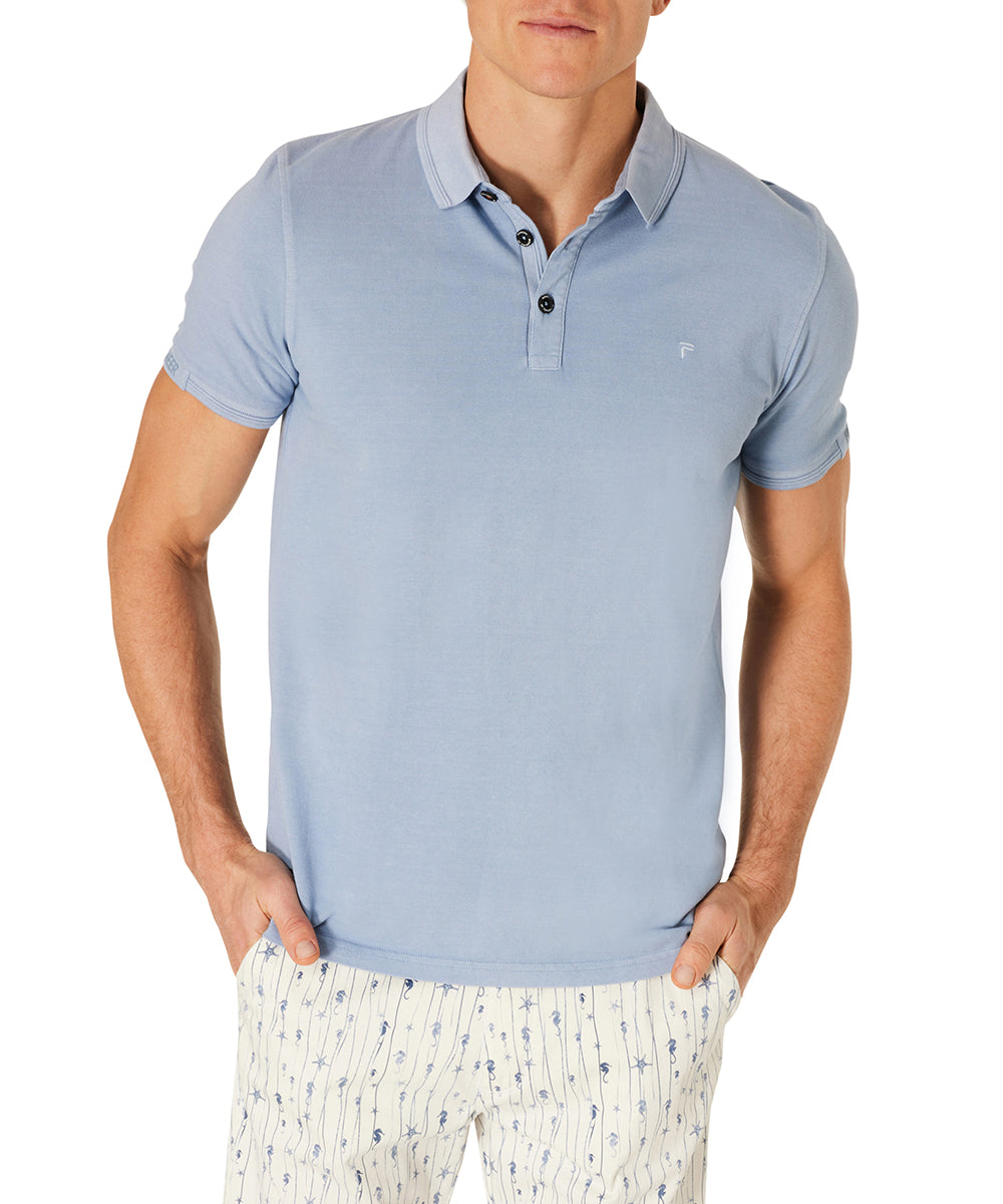 PIONEER Polo Kurzarm Poloshirt - Skywash Blue - 57006 2000.6877