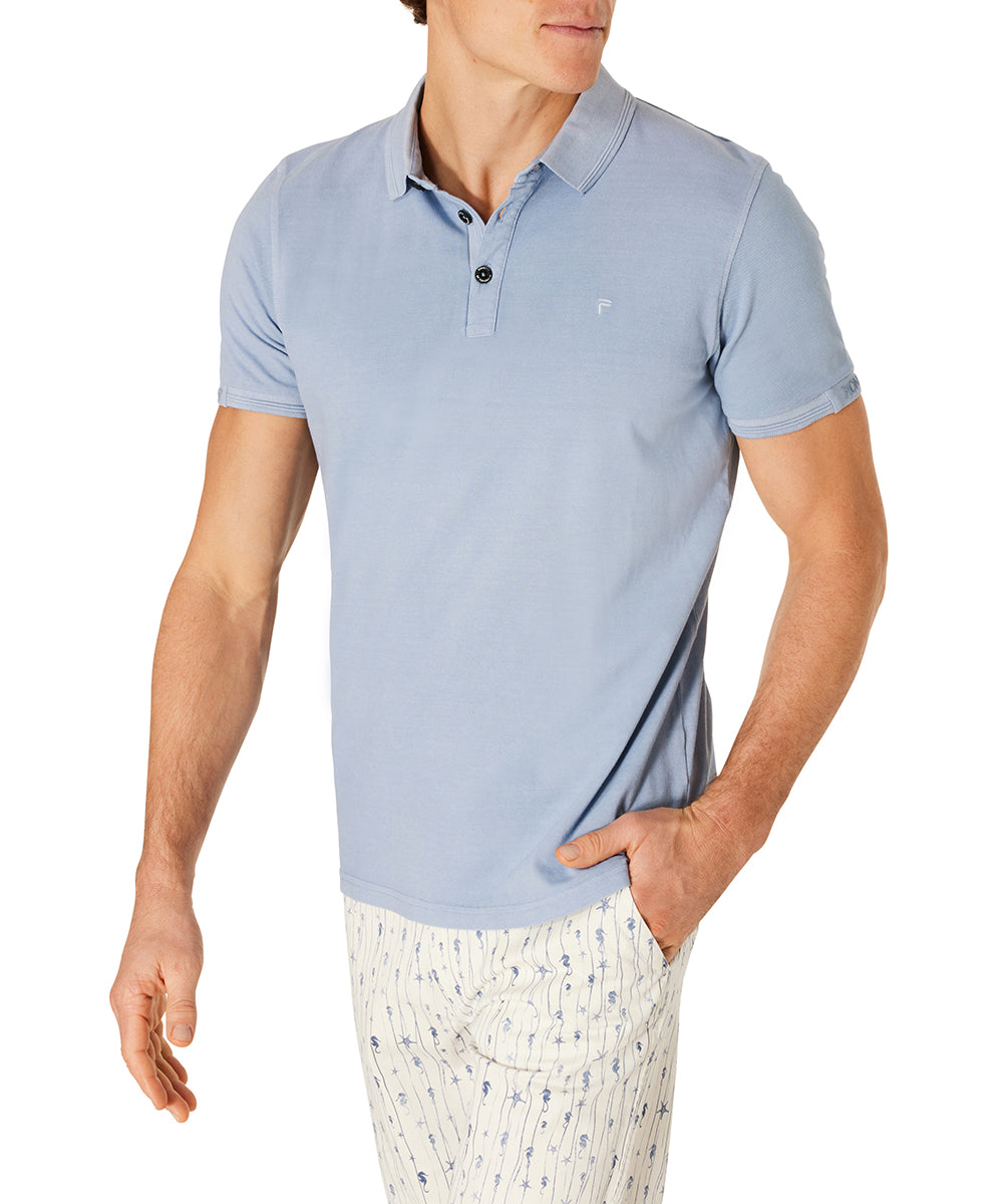 PIONEER Polo Kurzarm Poloshirt - Skywash Blue - 57006 2000.6877 von Pioneer