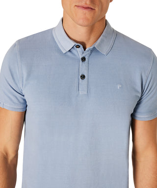 PIONEER Polo Kurzarm Poloshirt - Skywash Blue - 57006 2000.6877