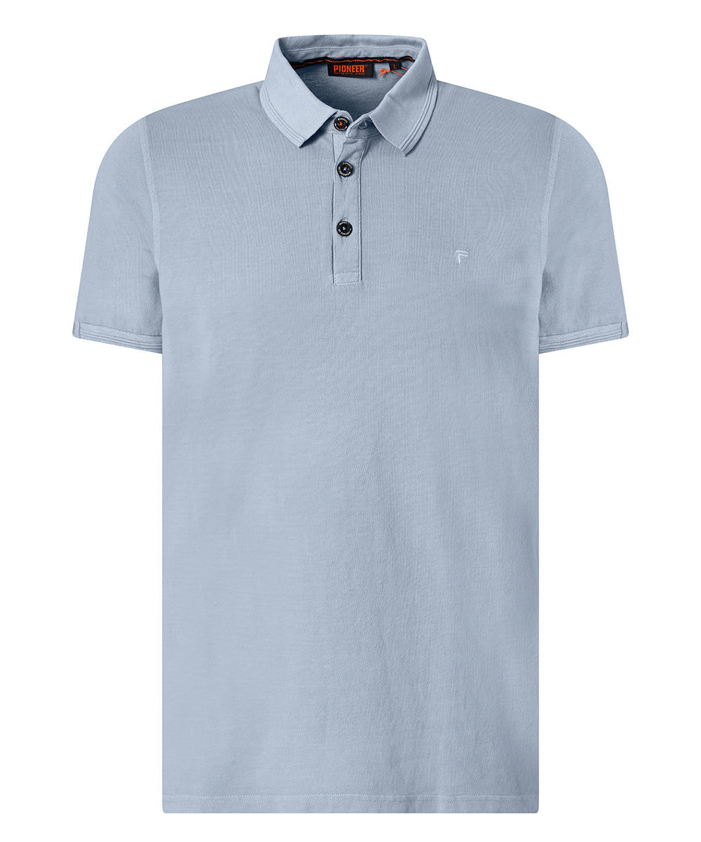PIONEER Polo Kurzarm Poloshirt - Skywash Blue - 57006 2000.6877