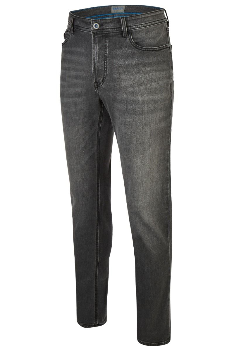 HATTRIC HUNTER Straight Jeans - Charcoal River Grey - 688875 8327.07
