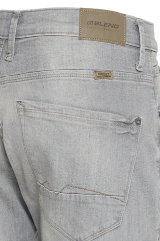 BLEND TWISTER Slim Jeans - Silver Mist Grey - 700511.204379