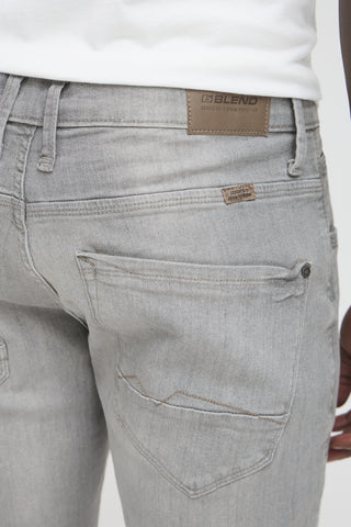 BLEND TWISTER Slim Jeans - Silver Mist Grey - 700511.204379