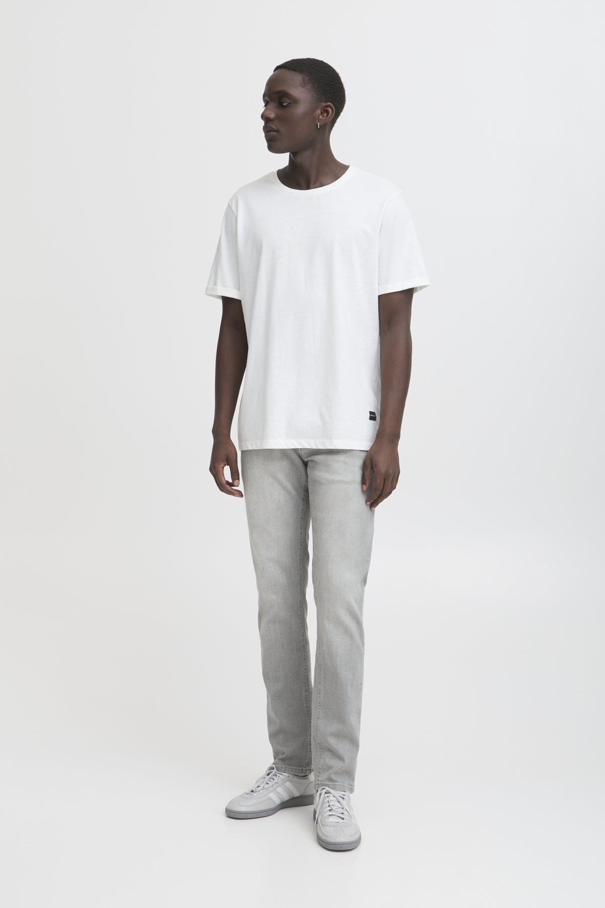 BLEND TWISTER Slim Jeans - Silver Mist Grey - 700511.204379 von Blend