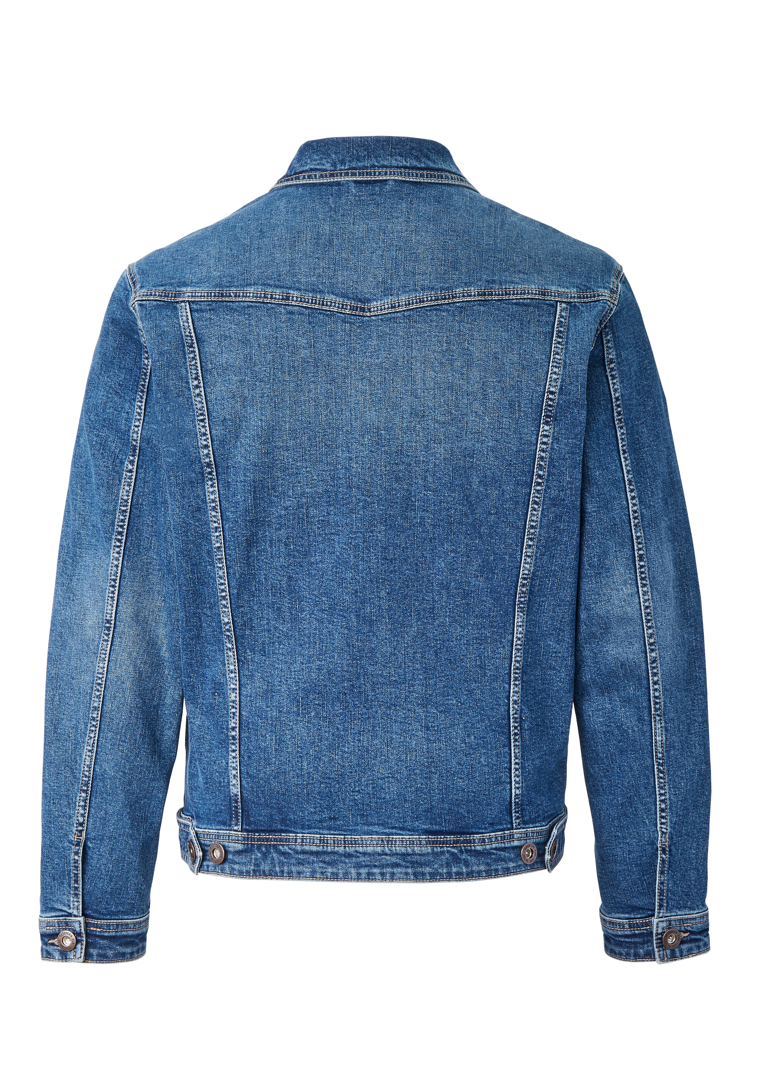 PADDOCKS WESTERN JACKET Regular Denim - Harbor Washed Indigo - 70075 6430.5506