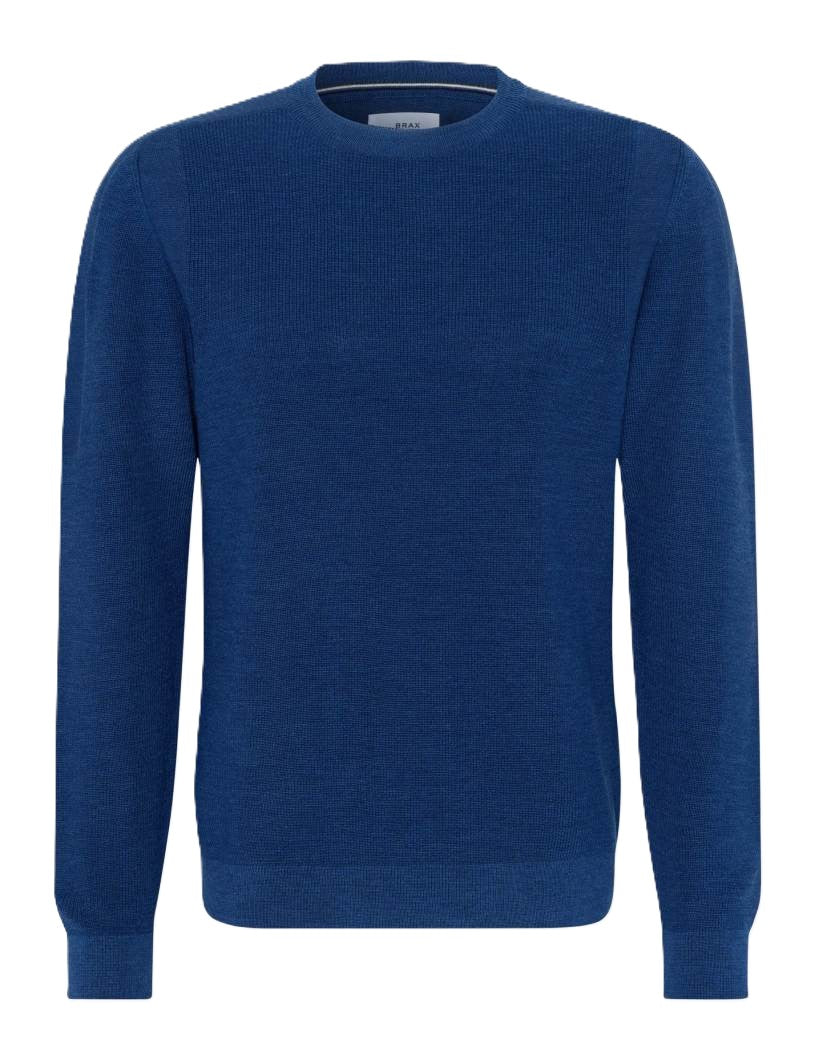 BRAX ROY Pullover/Longsleeve - Deep Atlantic Navy - 70121900 212007-24