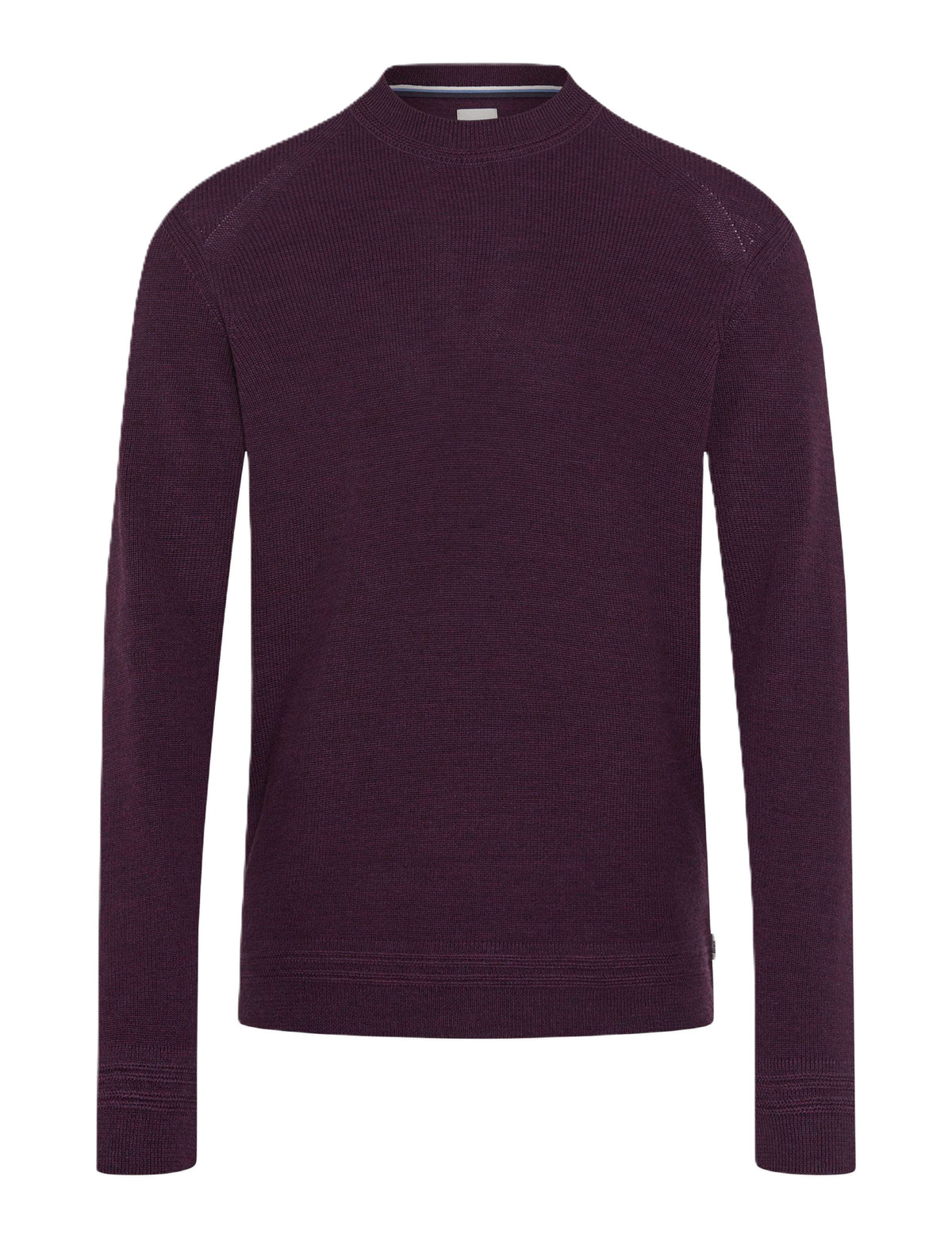 BRAX ROY Strickpullover Rundhals - Blackberry Violet - 70129300 21-2007-88