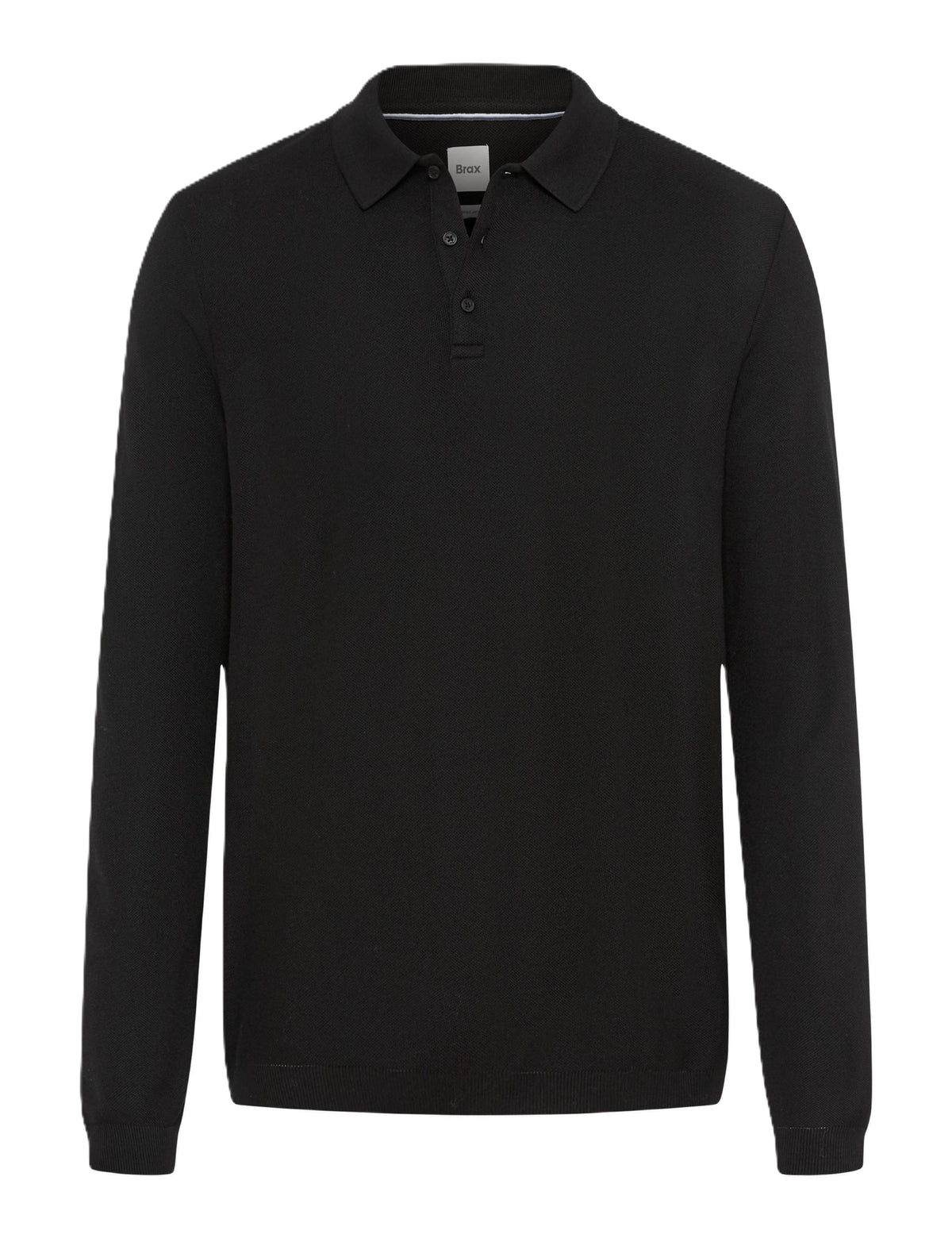 BRAX PAROS Longarm Shirt - Midnight Woven Black - 70434000 21-4307-02