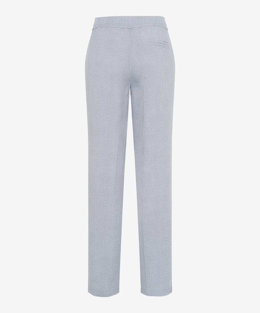 BRAX FARINA Leinenhose - Misty Glacier Blue - 9834620 71-2208-09 von BRAX