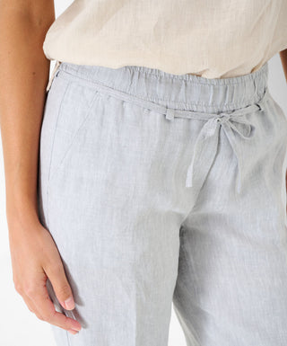 BRAX FARINA Leinenhose - Misty Glacier Blue - 9834620 71-2208-09