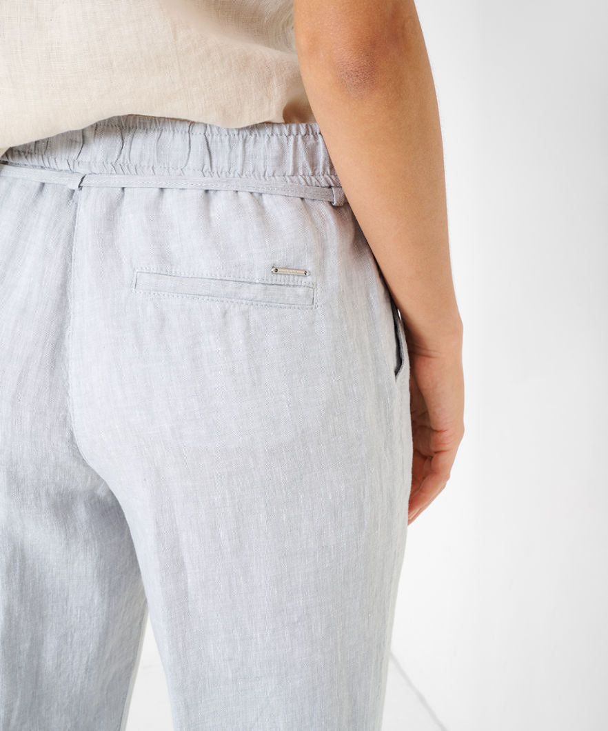 BRAX FARINA Leinenhose - Misty Glacier Blue - 9834620 71-2208-09 von BRAX