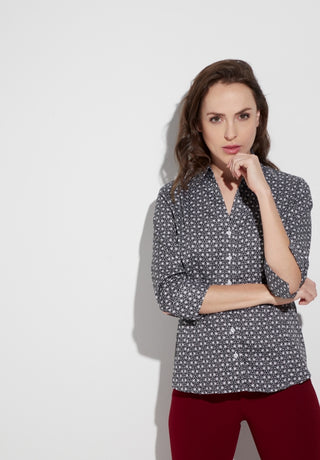 ETERNA REGULAR FIT Bluse - Ink Rivulet - 7208 R688.39