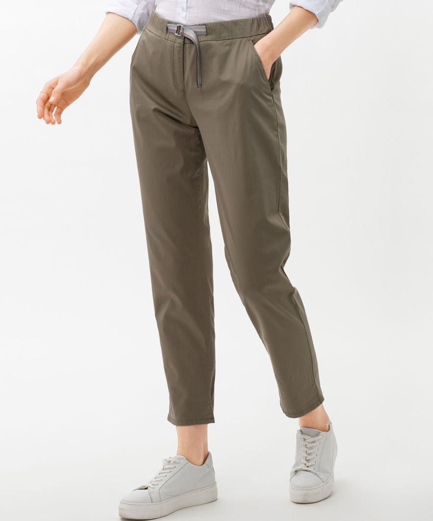 BRAX Mel S Chino - Mellow Olive Khaki - 9833620 74-1204-34 von BRAX