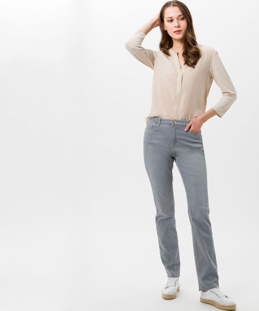 BRAX MARY Five Pocket - Silver Mist Grey - 9916920 74-4007-07 von BRAX