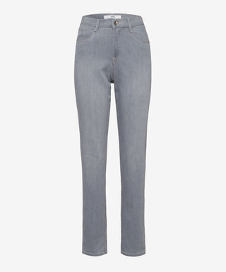 BRAX CAROLA Five-Pocket Jeans - Silver Mist Denim - 9918520 74-4007.07