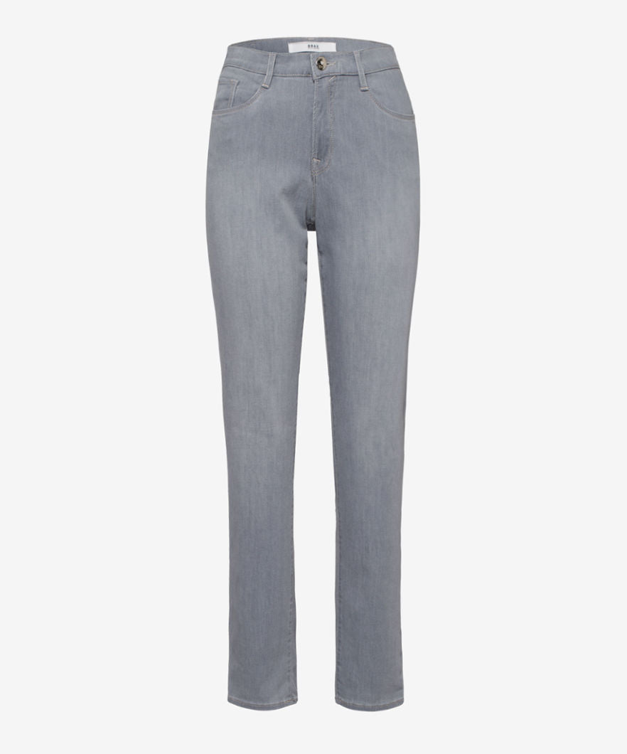 BRAX CAROLA Five-Pocket Jeans - Silver Mist Denim - 9918520 74-4007.07