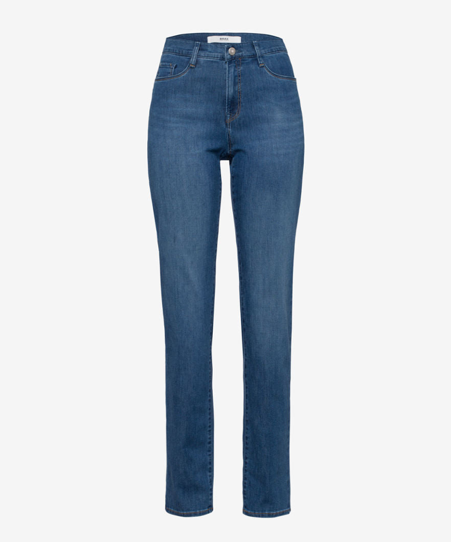 BRAX CAROLA used regular jeans - Indigo Dusty Blue - 9918520 74-4007.26