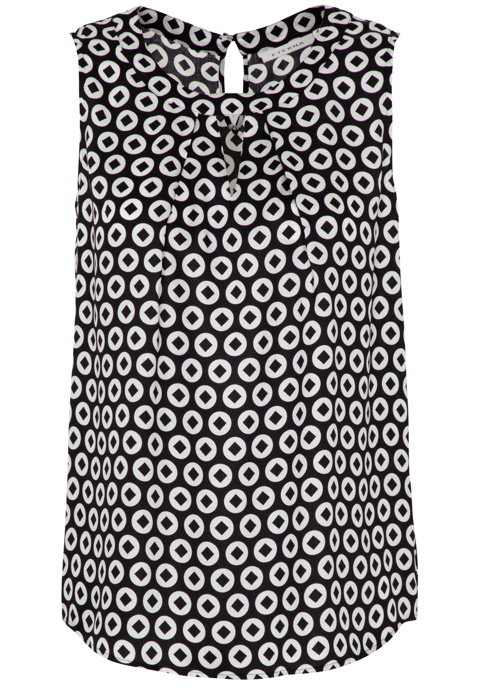 ETERNA BLUSE CLASSIC - Dot Halo Black - 7548 A737.39