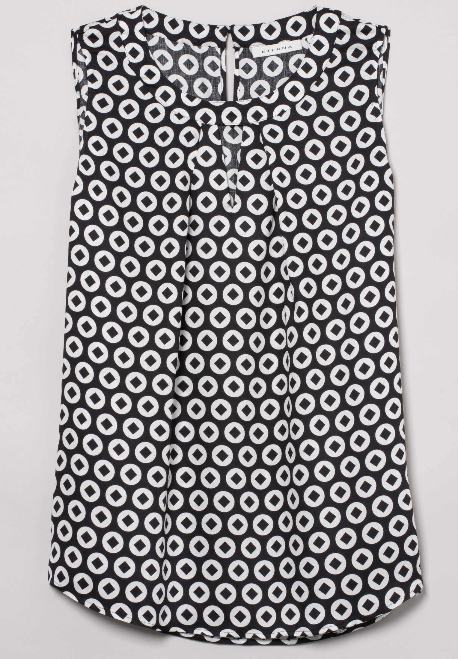 ETERNA BLUSE CLASSIC - Dot Halo Black - 7548 A737.39 von Eterna